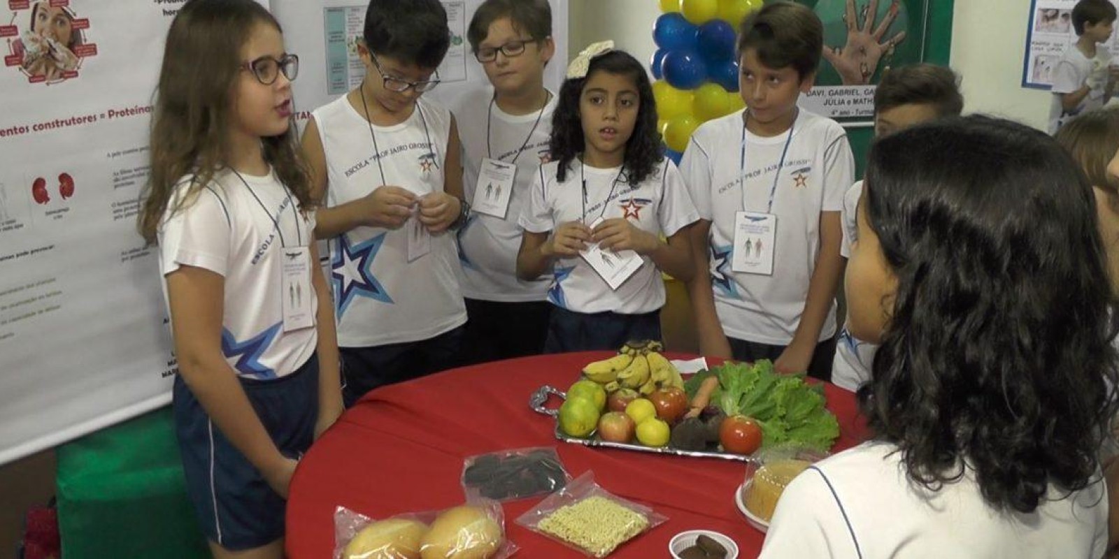 Alimentação saudável para crianças através da Escola