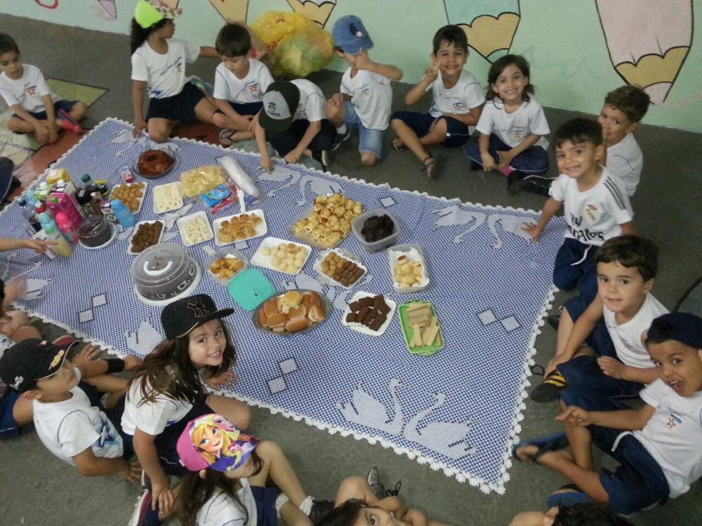 Ed. Infantil: Lanche compartilhado na semana das crianças - Escola ...