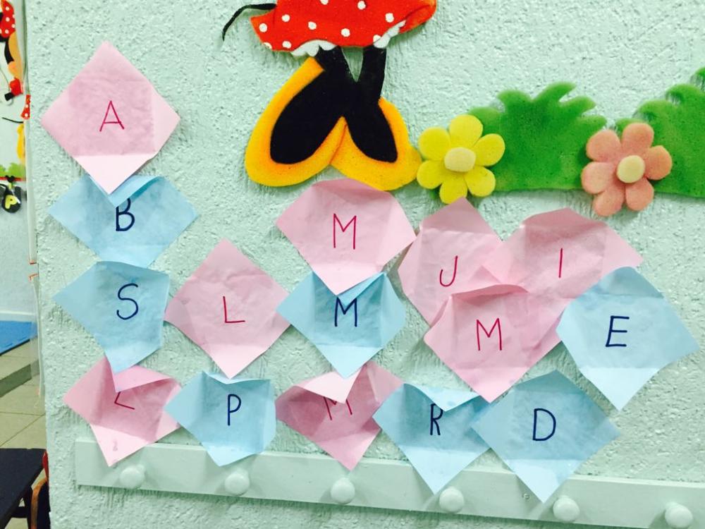 Atividades Primeira Letra Do Nome Maternal — KERUSSO