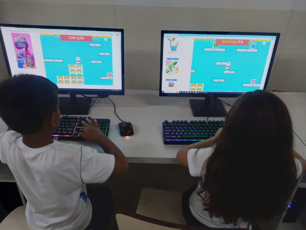 Robô pega letras - Jogos Educativos 