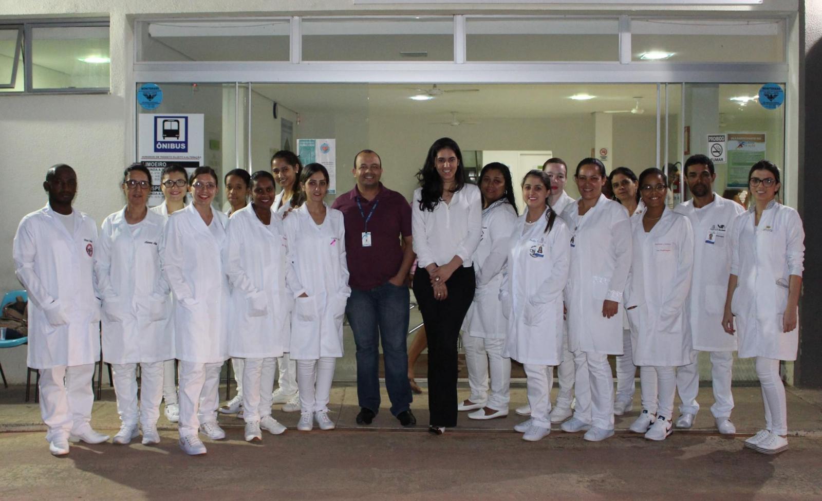 CASU recebe visita de alunos dos cursos Técnicos de Enfermagem e Estética da Escola Prof. Jairo Grossi