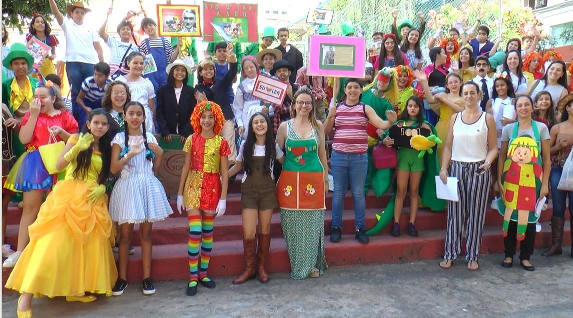 Escola Professor Jairo Grossi comemora Dia do Livro Infantil com homenagem a Monteiro Lobato